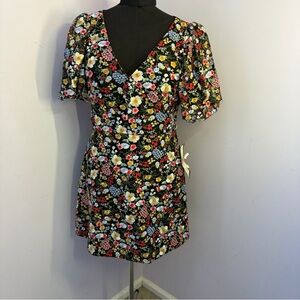 Eliza J Embroidered Dress, NWT, Size 14